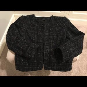 Banana Republic Tweed Cropped Jacket 00P